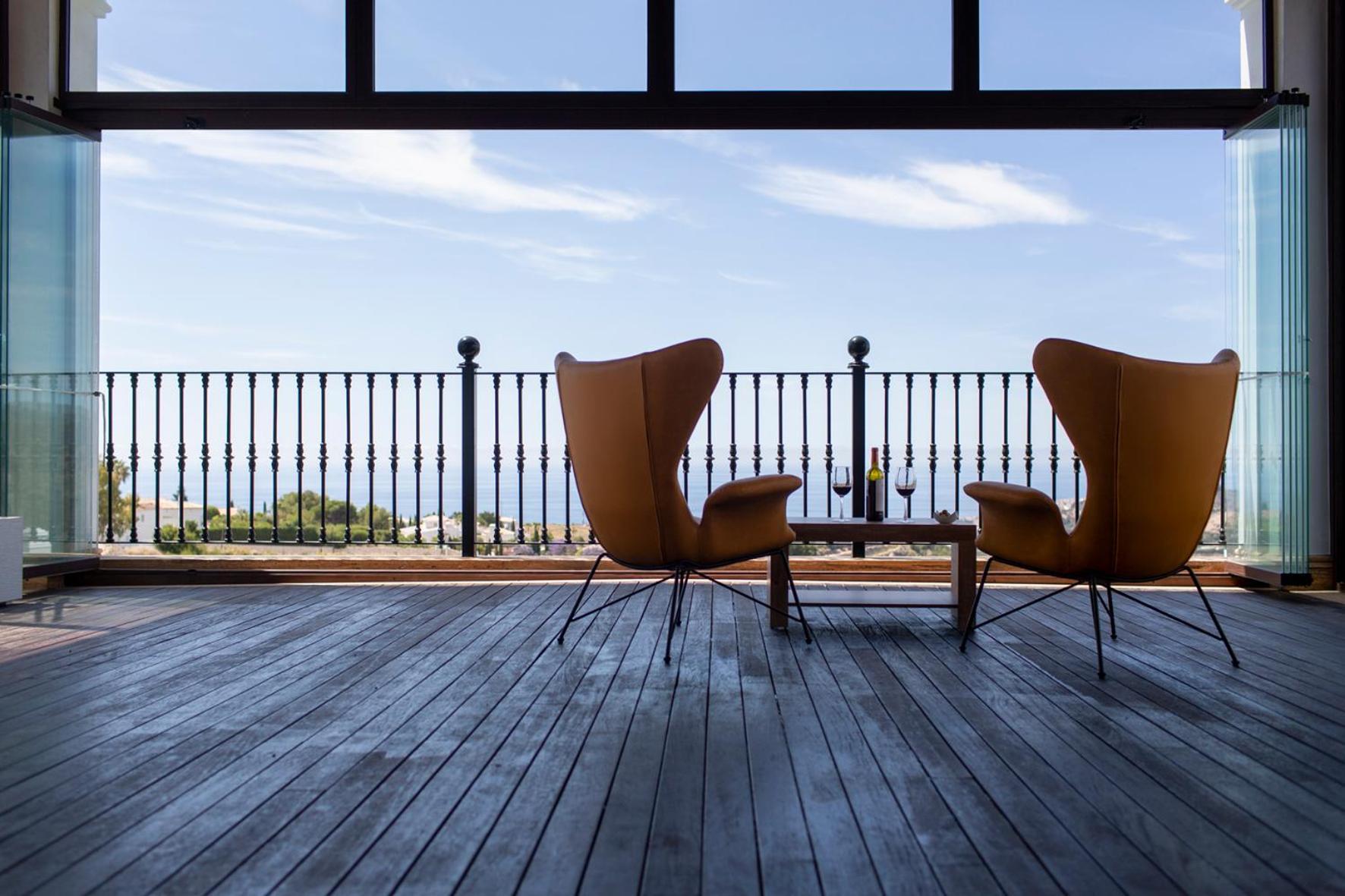 Hacienda Vistamar Acomodação com café da manhã Frigiliana Exterior foto